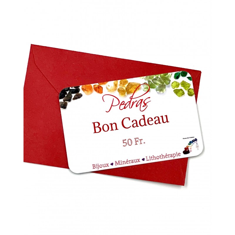 Bon Cadeau Pedras