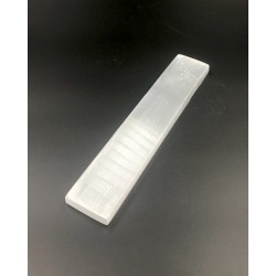 Plaque de Sélénite polie