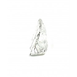 Quartz tourmaline polie