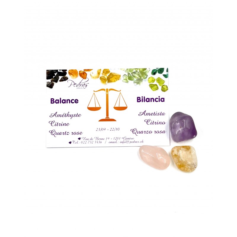 Pierres de signe Balance