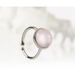 Bague Quartz Rose