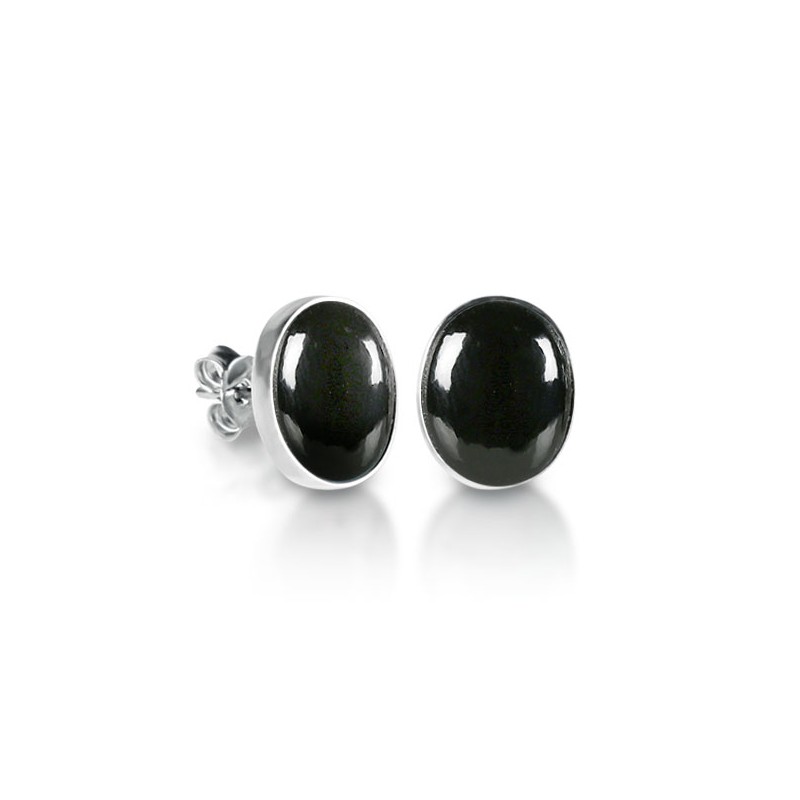 Boucle d'oreille Onyx