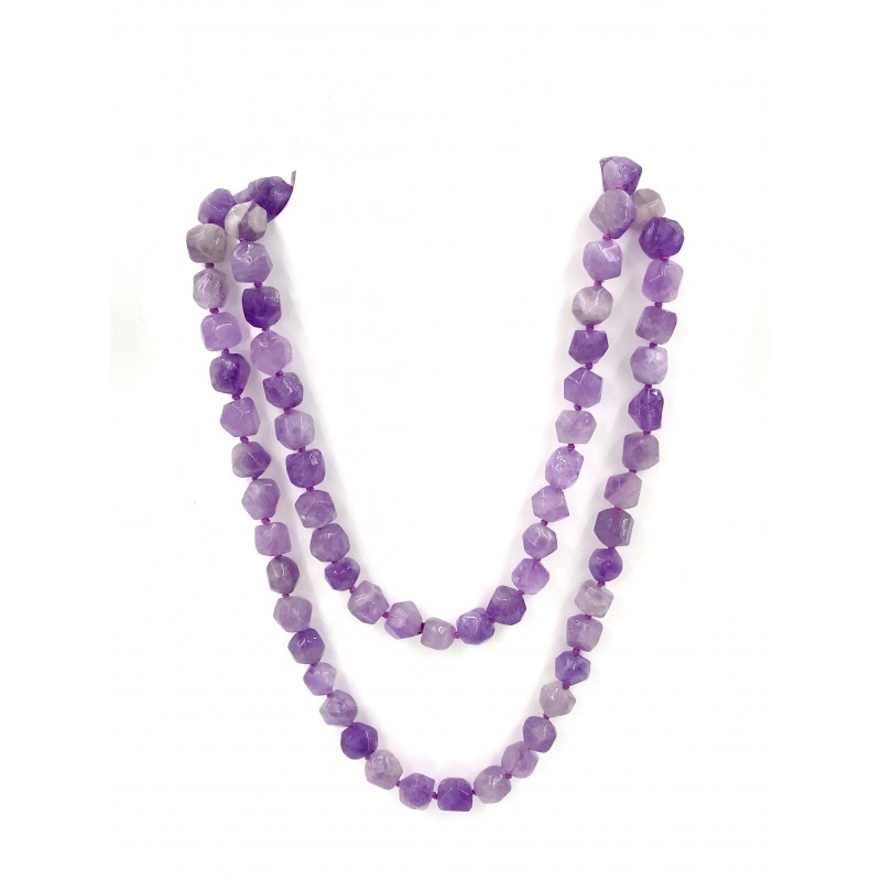 Collier Améthyste Lavande