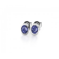 Boucle d'oreille Tanzanite