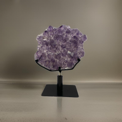 Améthyste disque brut extra