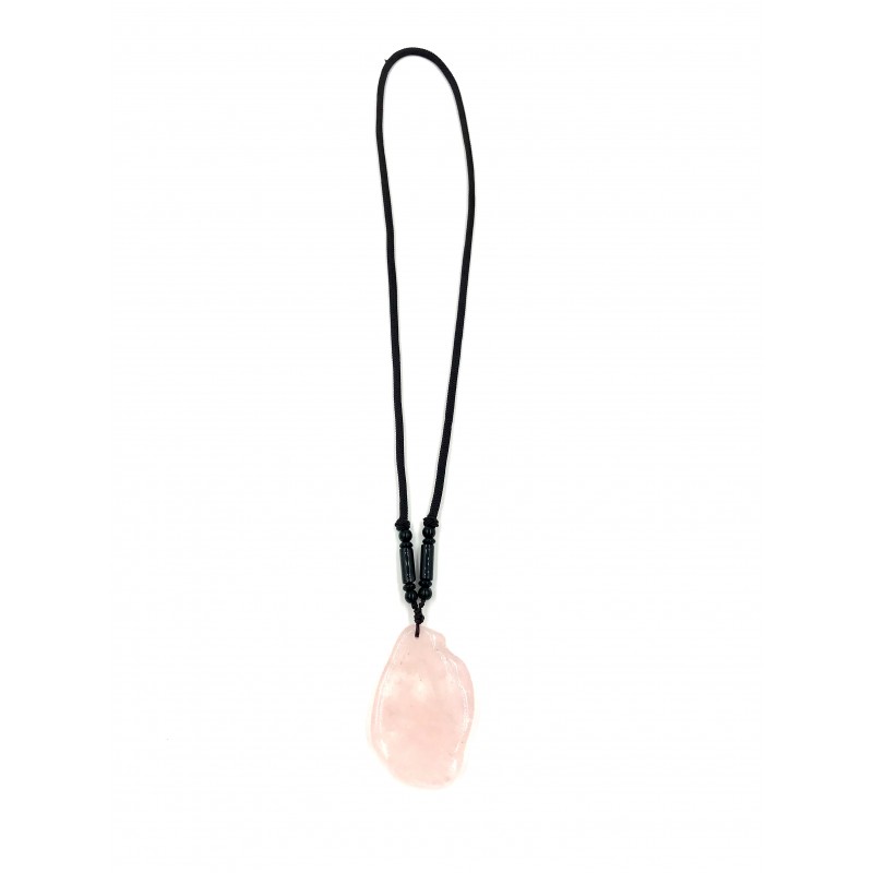 Pendentif Quartz rose