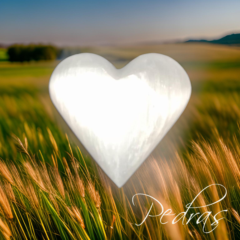 Coeur Sélénite 4cm