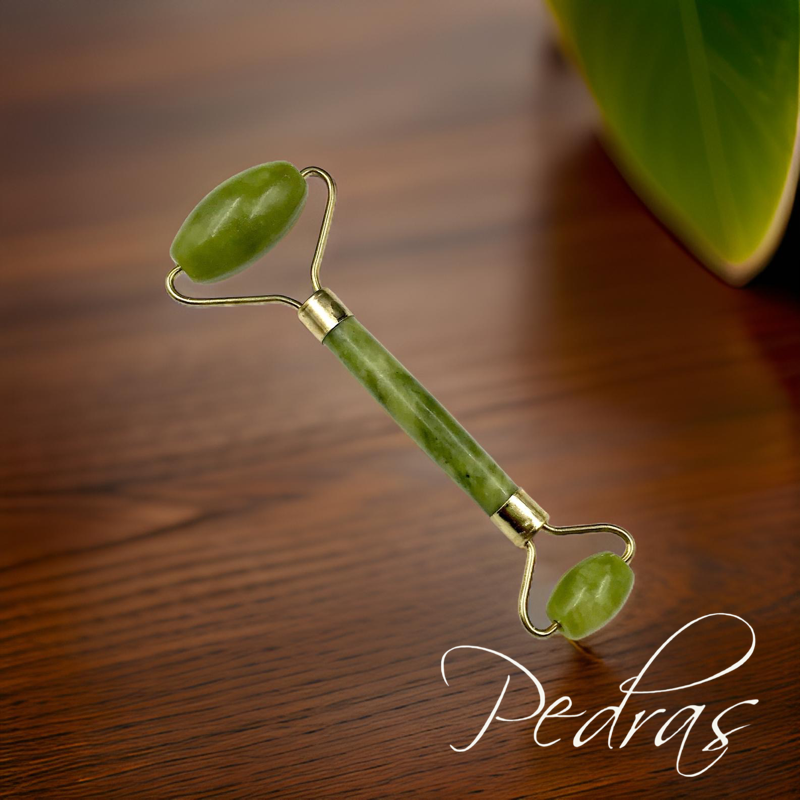 Rouleau de massage visage Jade