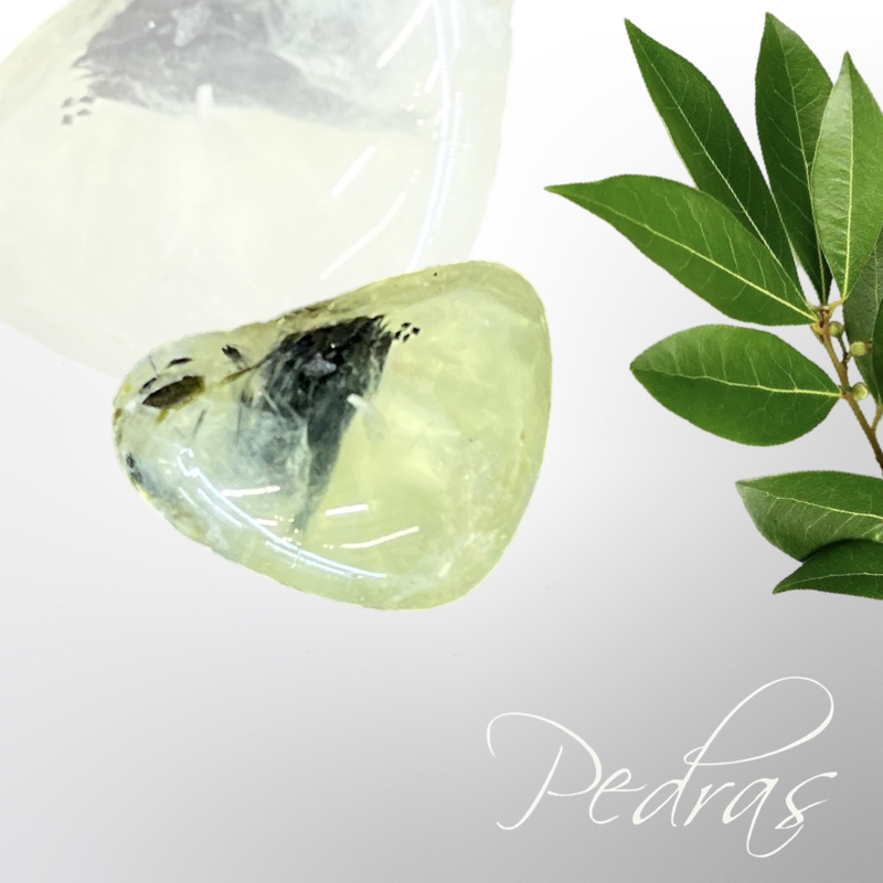 Pierre Prehnite roulée