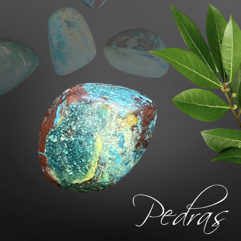 Pierres roulée Chrysocolle