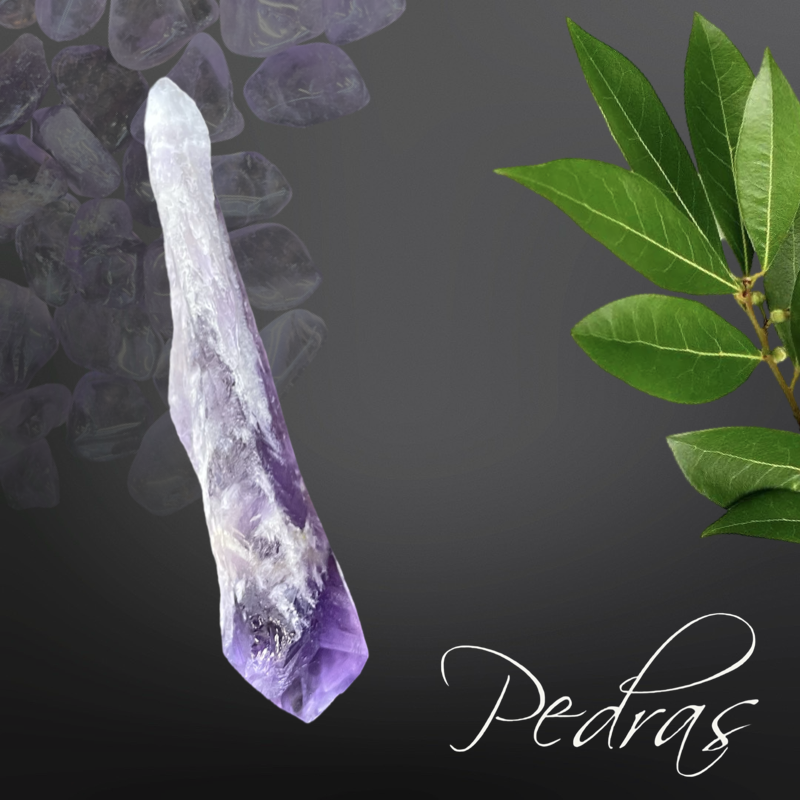 Pierre brute pointe d'Améthyste