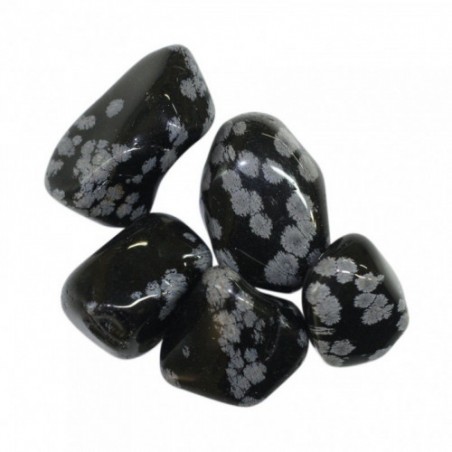 Pierres Obsidienne flocon de neige Pierres Obsidienne flocon de neige