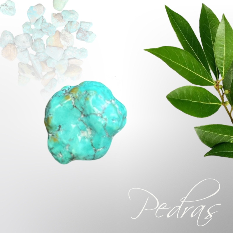 Pierres roulées Turquoise bleue