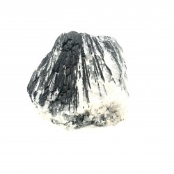 Quartzo com turmalina bruta