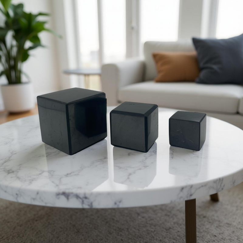 kit 3 cubos shungita
