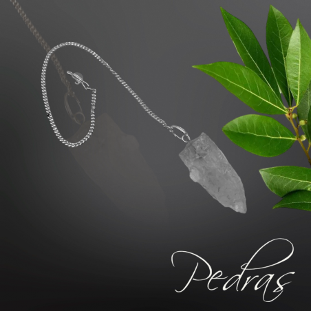 Pendule Cristal de roche brute Pendule Cristal de roche brute