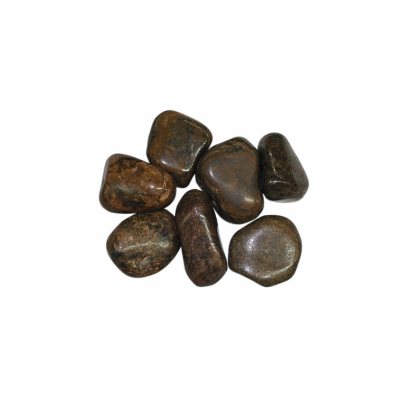 Pierres Bronzite roulées