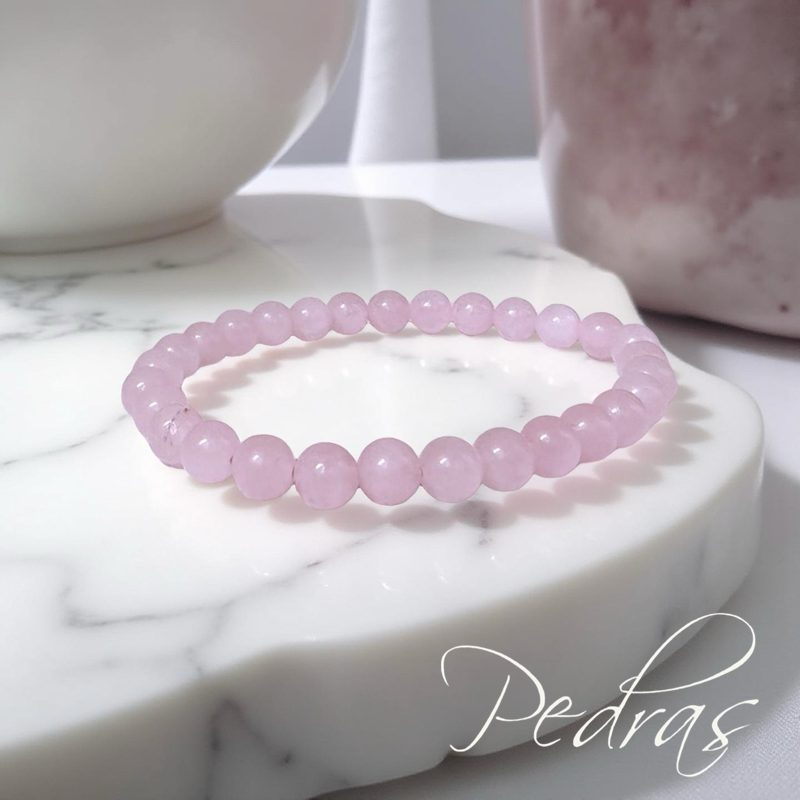 Bracelet Quartz Rose 6mm