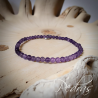 Pulseira Ametista 4mm Pulseira Ametista 4mm