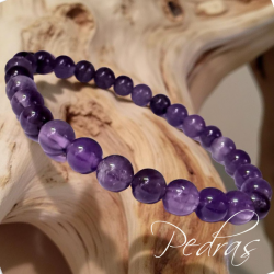 Pulseira Ametista 6mm