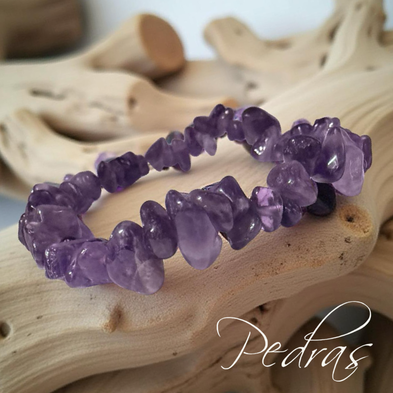Bracelet Améthyste baroque