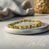Bracelet enfant Oeil de Tigre doré 4mm Bracelet enfant Oeil de Tigre doré 4mm