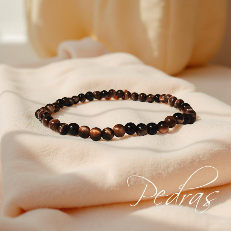 Bracelet enfant Oeil de Tigre 4mm