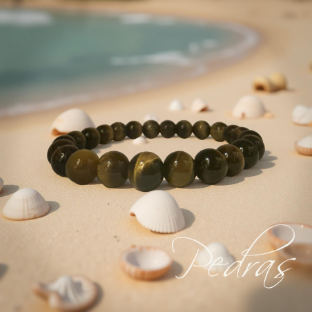 Bracelet enfant Oeil de Tigre 8mm Bracelet enfant Oeil de Tigre 8mm