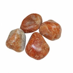 Pedras roladas Calcita laranja
