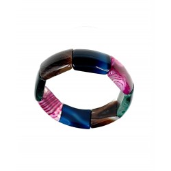 Pulseira Agata multi color