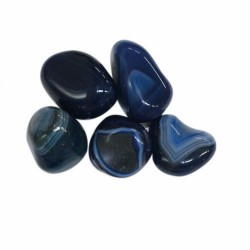 Pierre Agate bleue