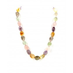 Colar multi pedras
